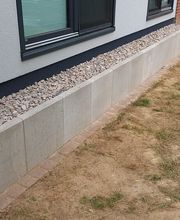 Kiesstreifen Sonderlösung