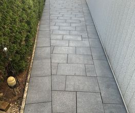 Eingangsbereich komplett gereinigt
