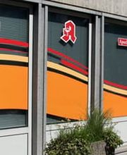 Aussenansicht der Apotheke an der Bergstraße