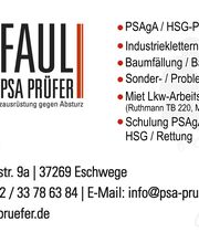 FAUL PSA-Prüfer Bild 1