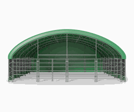Die Rundhelden - Rundbogenhalle | Weidezelt Bild 1