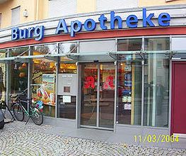 Aussenansicht der Burg-Apotheke