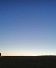 Coucher de soleil sur la montagne de Lure