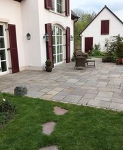 Porphyrplatten Terrasse