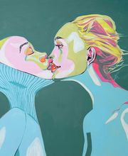Gemälde mit Personen von Mirja Lehnart - Freiberufliche Kunstmalerin