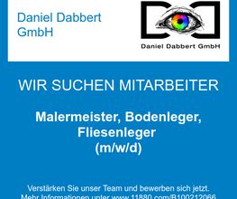 Malermeister, Bodenleger, Fliesenleger (m/w/d)