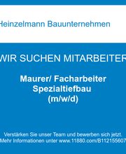 Maurer/ Facharbeiter Spezialtiefbau (m/w/d)