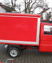 APE Verkaufsfahrzeug mit Klappen mobile Verkaufssysteme