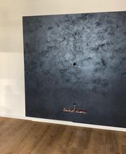 Renovierung einer 2-Zimmer Wohnung in Stuttgart mit Blick auf die vorbereitete TV Wand