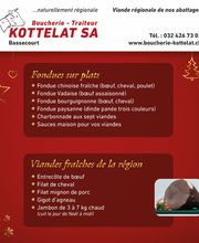 Boucherie-Traiteur Kottelat SA Bild 1