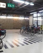 zone vélos parking Quai Branly Tour Eiffel