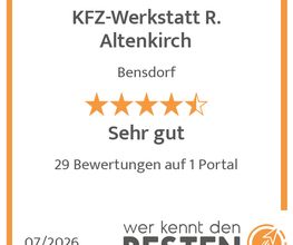 werkenntdenBESTEN.de Qualitätssiegel