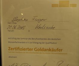 Zertifikat