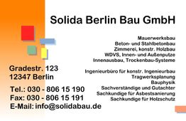 Solida Berlin Bau GmbH
