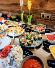 Büfee des Salatbar im Barberino Restaurant