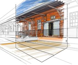 boesner im historischen Güterbahnhof im Zentrum von HH-Altona