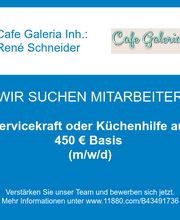 Servicekraft oder Küchenhilfe auf 450 € Basis (m/w/d)