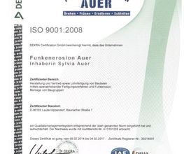 Funkenerosion Auer Bild 7