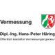 Dipl.-Ing Hans-Peter Häring Öffentlich bestellter Vermessungsingenieur