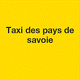 Taxi des pays de savoie