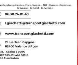 TRANSPORT GIACHETTI image 1