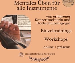 Felicia Terpitz  Violine  Mentaltraining  Auftrittstraining Bild 11