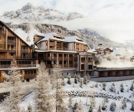 Aman Rosa Alpina, Italy - Winter Exterior