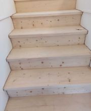 Treppen mit Parkett verlegen Baubora