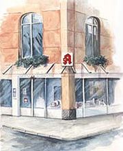 Aussenansicht der Paracelsus Apotheke