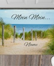 Fußmatte mit Foto bedrucken – Das Geschenk zum Einzug. Schmutzunempfindlich mit rutschfester Unterseite