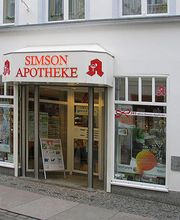 Aussenansicht der Simson-Apotheke