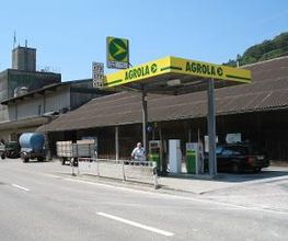 AGROLA Tankstelle in Riedtwil- überdacht