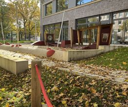 Außenaufnahme, FRÖBEL-Kindergarten Wißmannstraße in Hannover Südtstadt-Bult, © 2023 FRÖBEL e.V. Alle Rechte vorbehalten