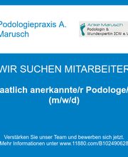 staatlich anerkannte/r Podologe/in (m/w/d)