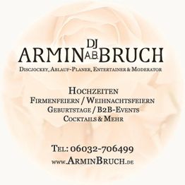 Fa. Armin Bruch / DJ A.B. ❤️ Hochzeits DJ, Berater & Planer Bad Nauheim Hessen