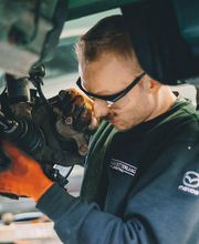 Unsere Techniker sind auch kompetente Kundenberater! Patrick Olberg am Werk.