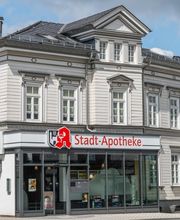 Aussenansicht der Stadt-Apotheke Laasphe