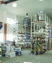 Standortbild Innenraum Lager MEGA eG Oranienburg, Großhandel für Maler, Bodenleger und Stuckateure