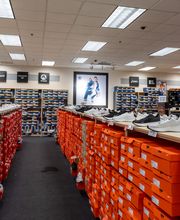 Athletic Shoes Section of Store