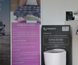 Clesana - Die Verschweiß-Toilette ohne Wasser und Chemie