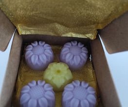Geschenkbox silber Seifen