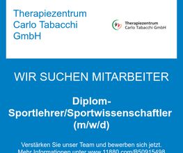 Diplom-Sportlehrer/Sportwissenschaftler (m/w/d)