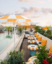 Outdoor Pool at Mandarin Oriental, Munich