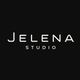 Jelena Studio Logo weiße Schrift auf schwarzem Hintergrund