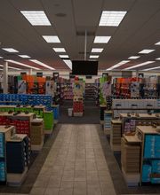 Wide Shot of Interior of Store