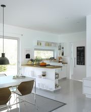 Living Haus' Vorstellung eines Esszimmers finden Sie in unserem Musterhaus in Ulm. 