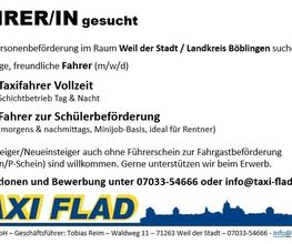 Taxi Flad Bild 1