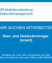 Glas- und Gebäudereiniger (m/w/d)