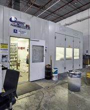 Exterior of Spray Paint Booth