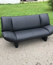 Leolux Sofa Tango neu beziehen in Leder schwarz